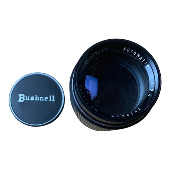 Bushnell Automatic Camera Lense 1:2.8 f=135mm No.713003 With Case Made In Japan - Picture 5 of 12